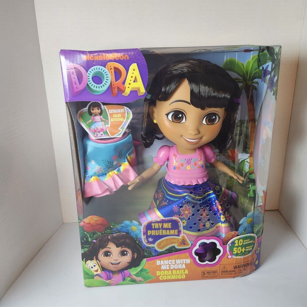 NEW Dora the Explorer Dance With Me Dora Interactive Doll 10 Songs 50+ Phrases